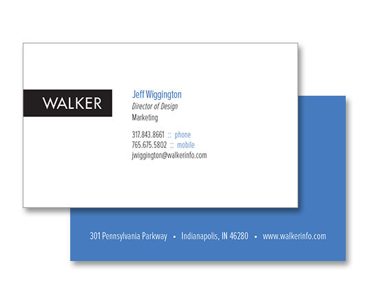 Walker Business Cards